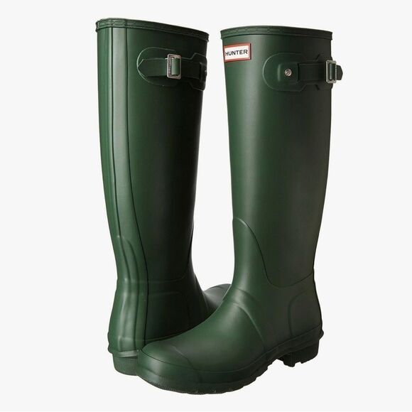 Hunter Wellington Tall Tain Boots NWOT